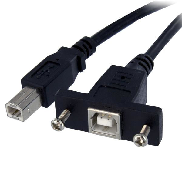 StarTech.com Panel Mount USB Cbl