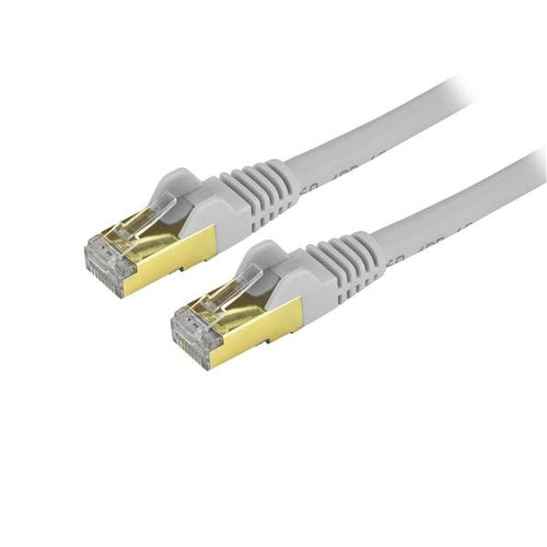 StarTech.com 5ft Gray Cat6a STP Cable