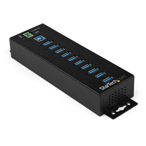 StarTech.com 10Pt Ind. USB3 Hub