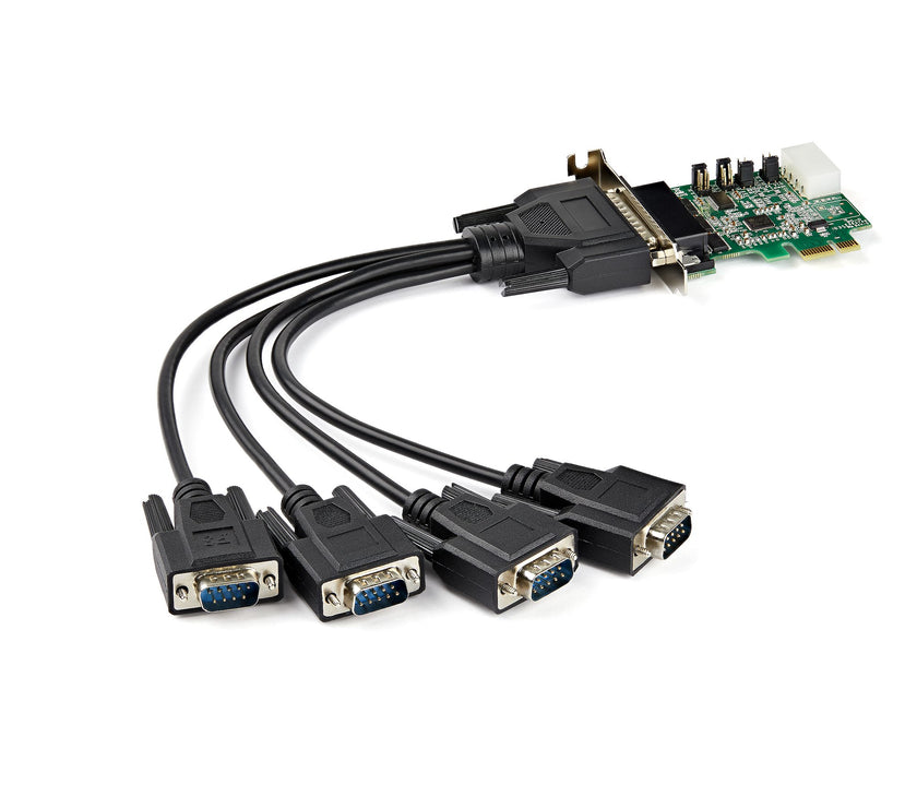 StarTech.com 4 Port PCIe RS232