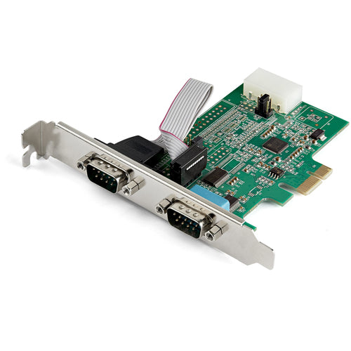 StarTech.com 2 Port PCIe RS232