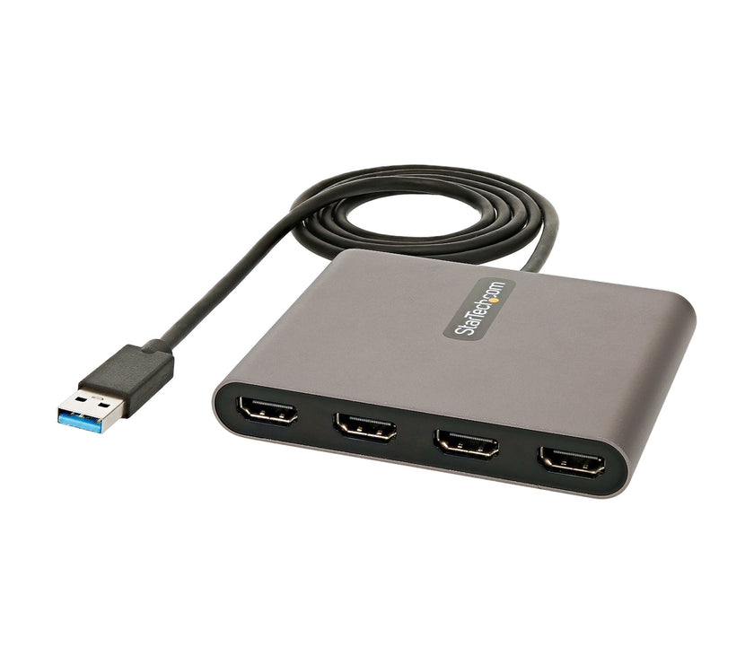 StarTech.com USB 3.0 to 4 HDMI