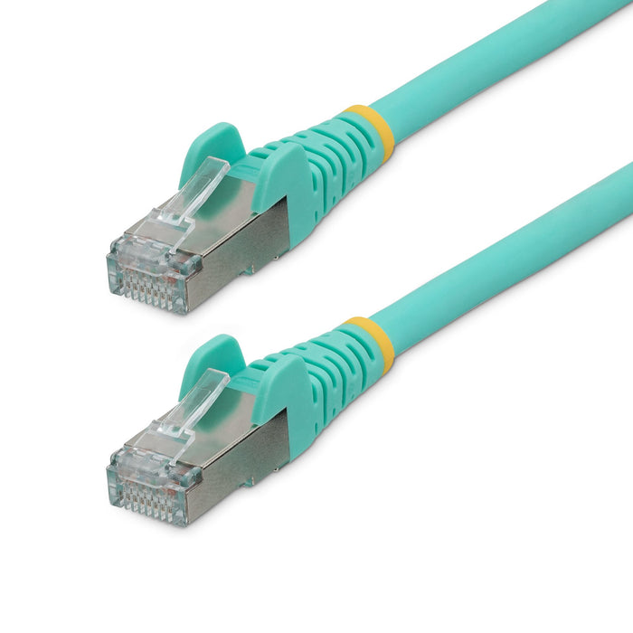 7M LSZH CAT6A ETHERNET CABLE - AQUA