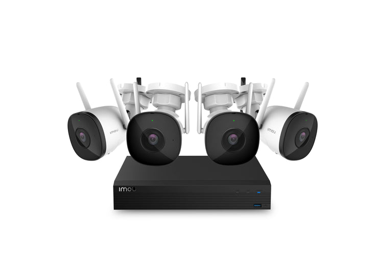 IMOU Wireless NVR Kit with 4x Bullet 2C