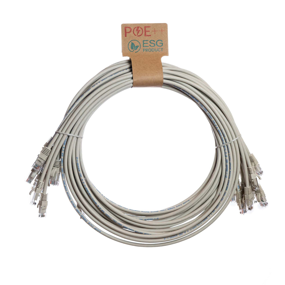 CNL 10PK 2M C6 Gy UTP Ls 24AWG SB