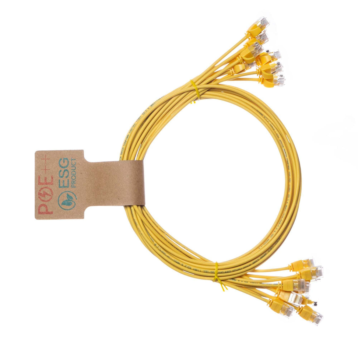 CNL 10PK 1M C6 Yw UTP Ls 30AWG Slim SB