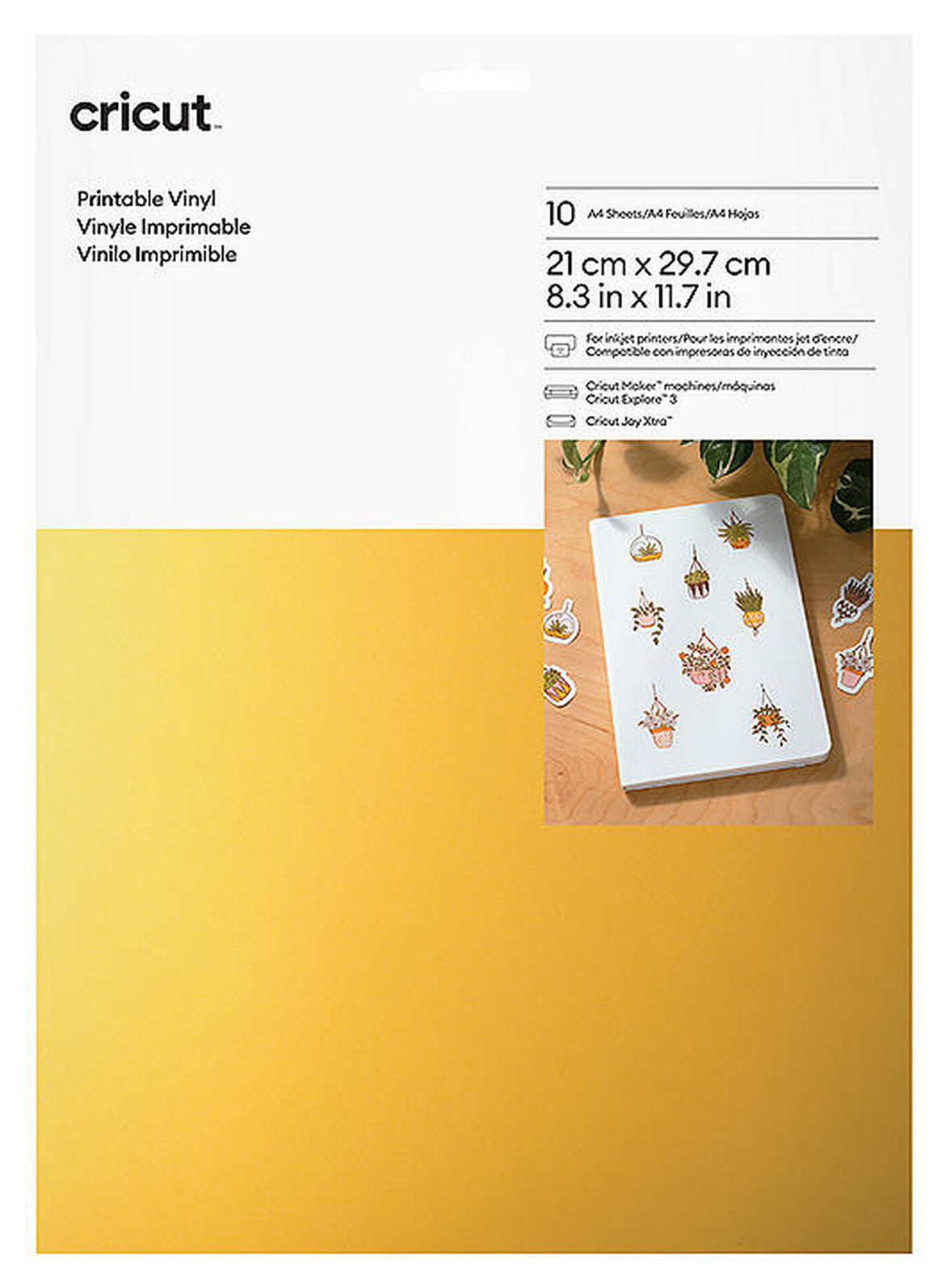 Joy Xtra Printable Vinyl (Gold) 30 Sht