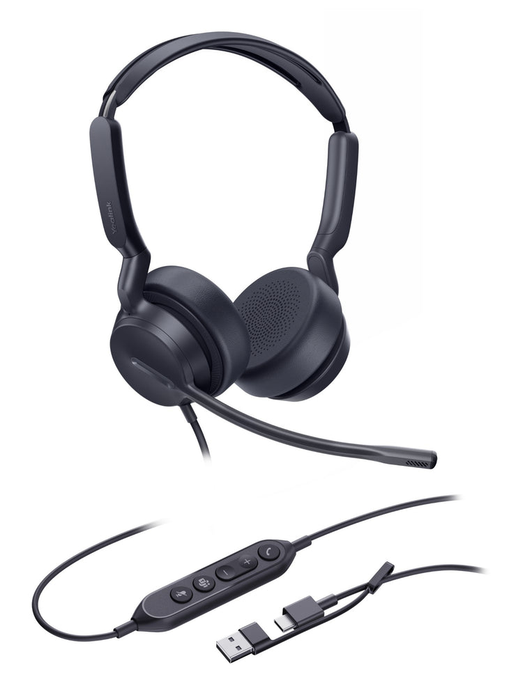 Yealink UH42 Dual USB-C/A Wired Headset (Teams Edition)