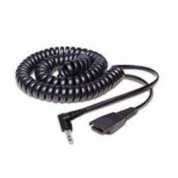 Jabra QD Cord - 2.5mm Coiled Panasonic
