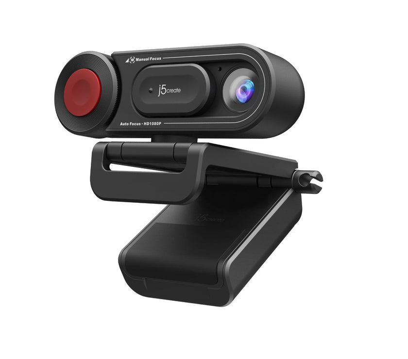 j5create JVU250 HD Webcam with Auto & Manual Focus Switch