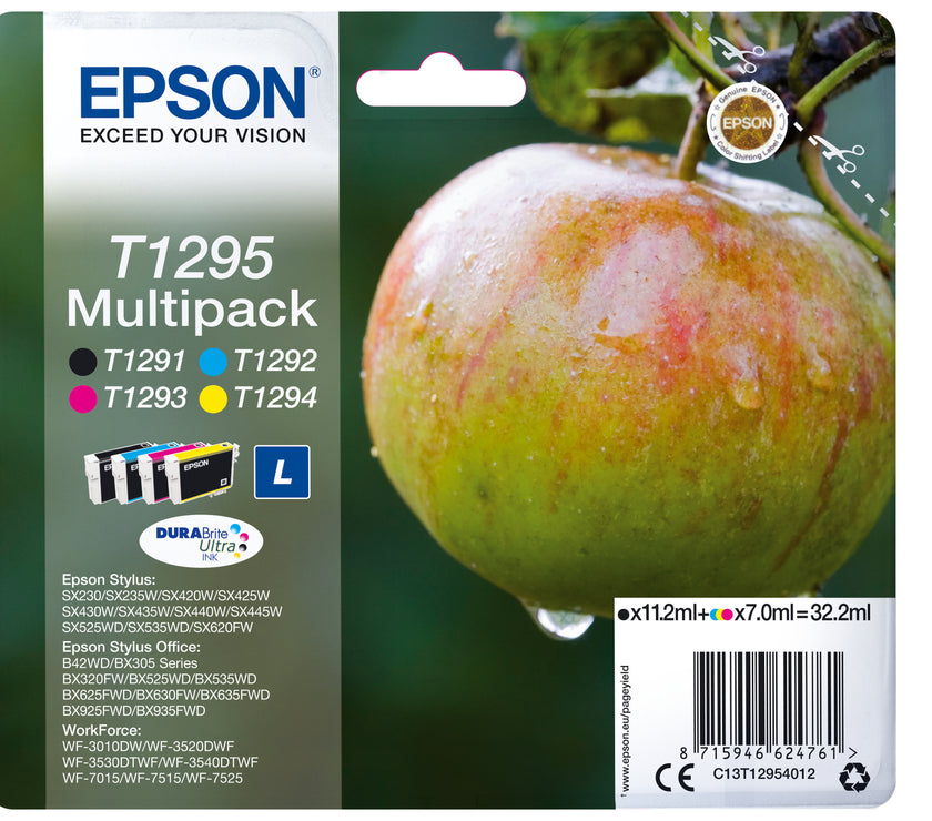 T1295 Black Colour Ink Multi