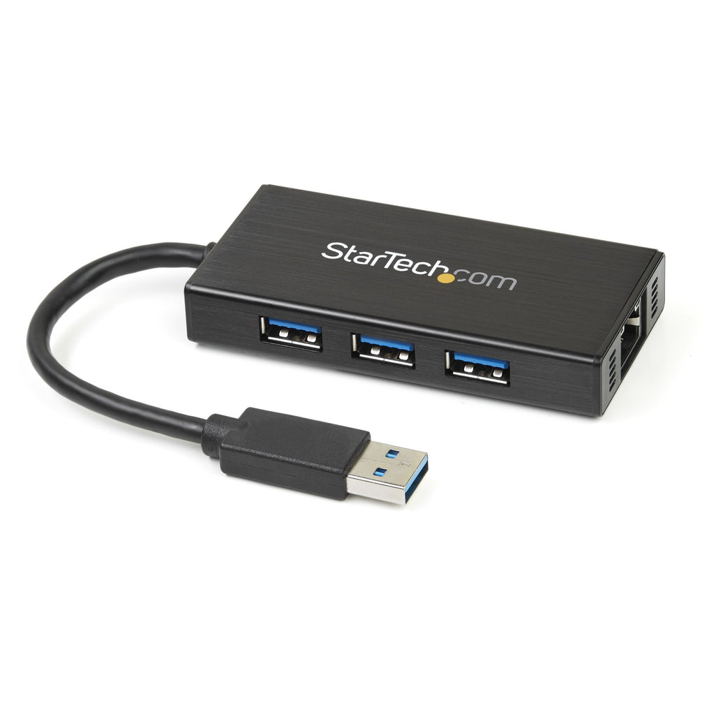 StarTech.com Portable USB 3.0 Hub w/ GbE