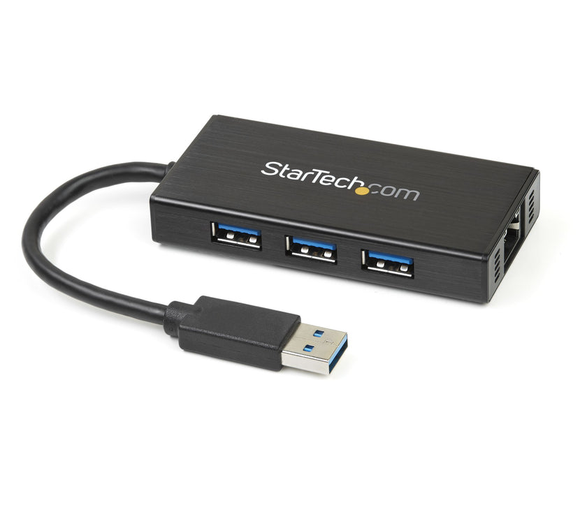 StarTech.com Portable USB 3.0 Hub w/ GbE