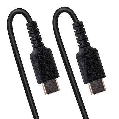 0.5m USB C Charging Cable Coiled M/M