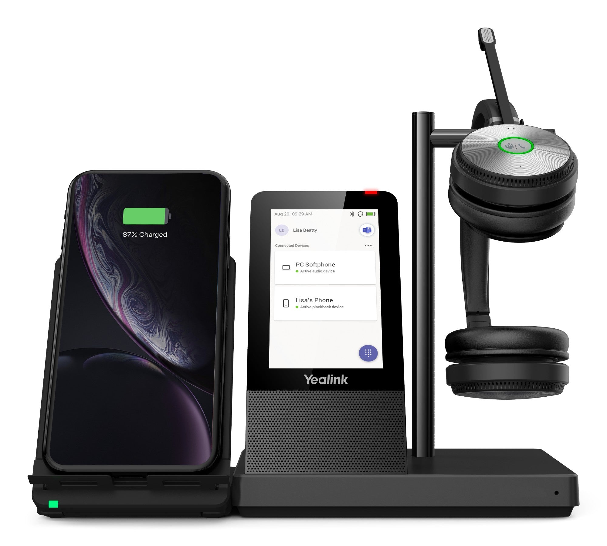 Yealink WH66 Dual DECT Headset Teams