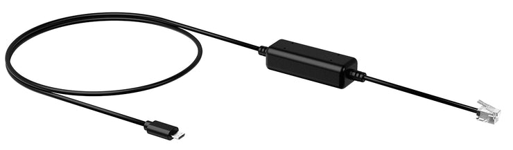 Yealink EHS35 Electronic Hook Switch Adaptor for Yealink's WH62 and WH63 Wireless Headsets - Compatible with Yealink T3 Series Phones