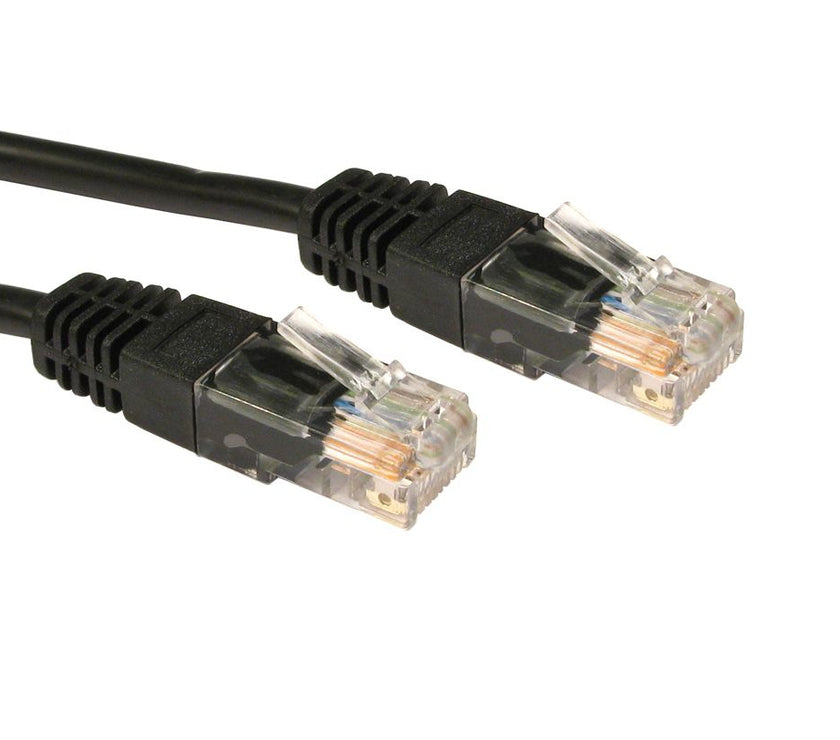 CDL 3m Cat5e Cbl - Black 26AWG