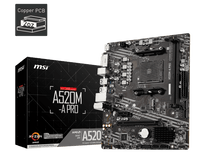 MSI AM4 A520M-A PRO M-ATX