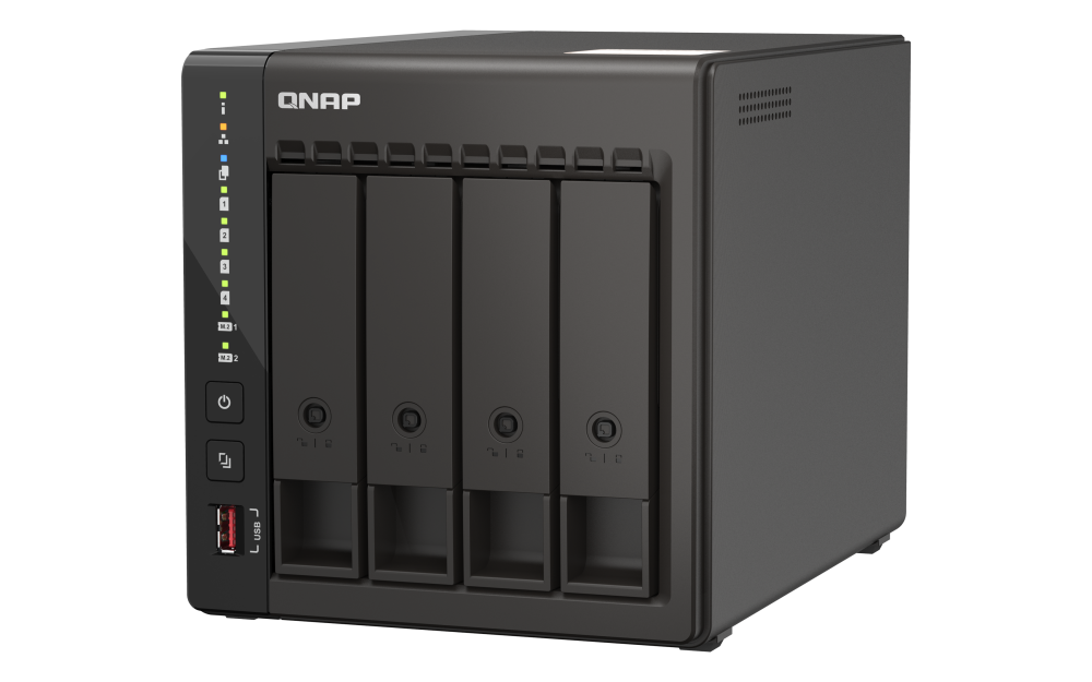 QNAP QVP-41C 4-bay high-performance NVR for SMBs and SOHO