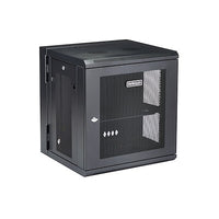 12U Wall Mount Rack Cabinet with Hinge