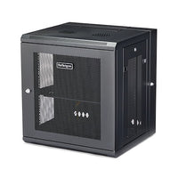 12U Wall Mount Rack Cabinet with Hinge