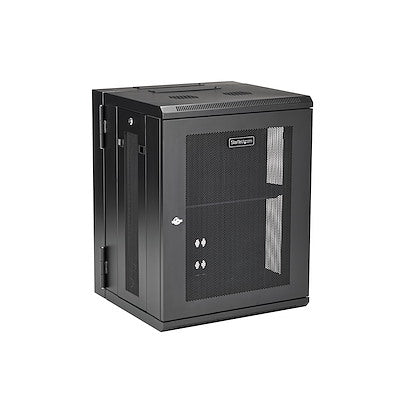 Startech 15U Wall Mount Rack Cabinet with Hinge