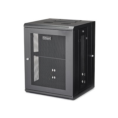 Startech 15U Wall Mount Rack Cabinet with Hinge