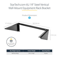 StarTech.com 6U Wall Mount Rack