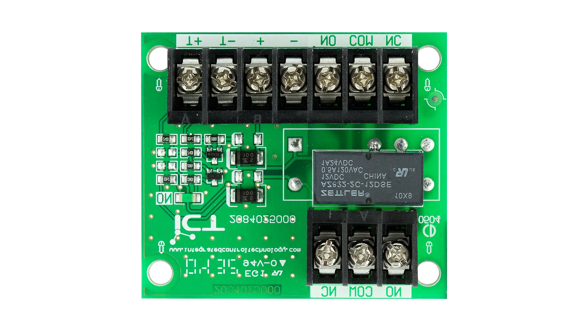 STP DOUBLE POLE RELAY BOARD 12/28VAC/DC