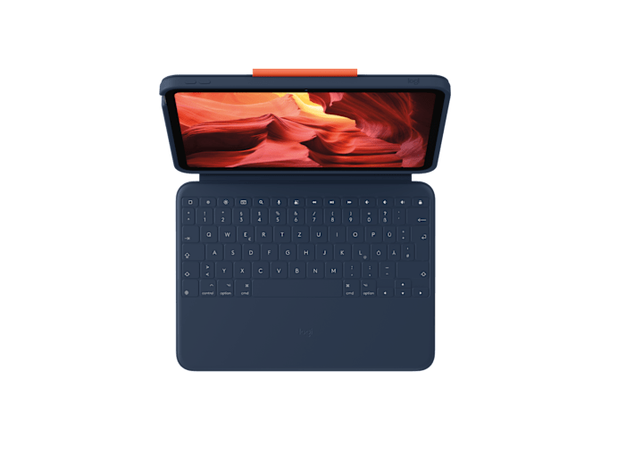 Logitech Rugged Combo 4 iPad (10th gen) - BLUE