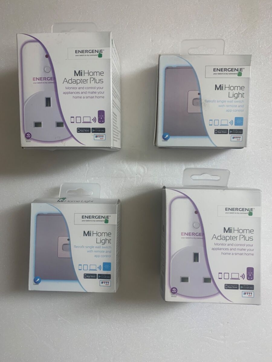 Energenie Mi Home Gateway Adapter X3 & Smart Button