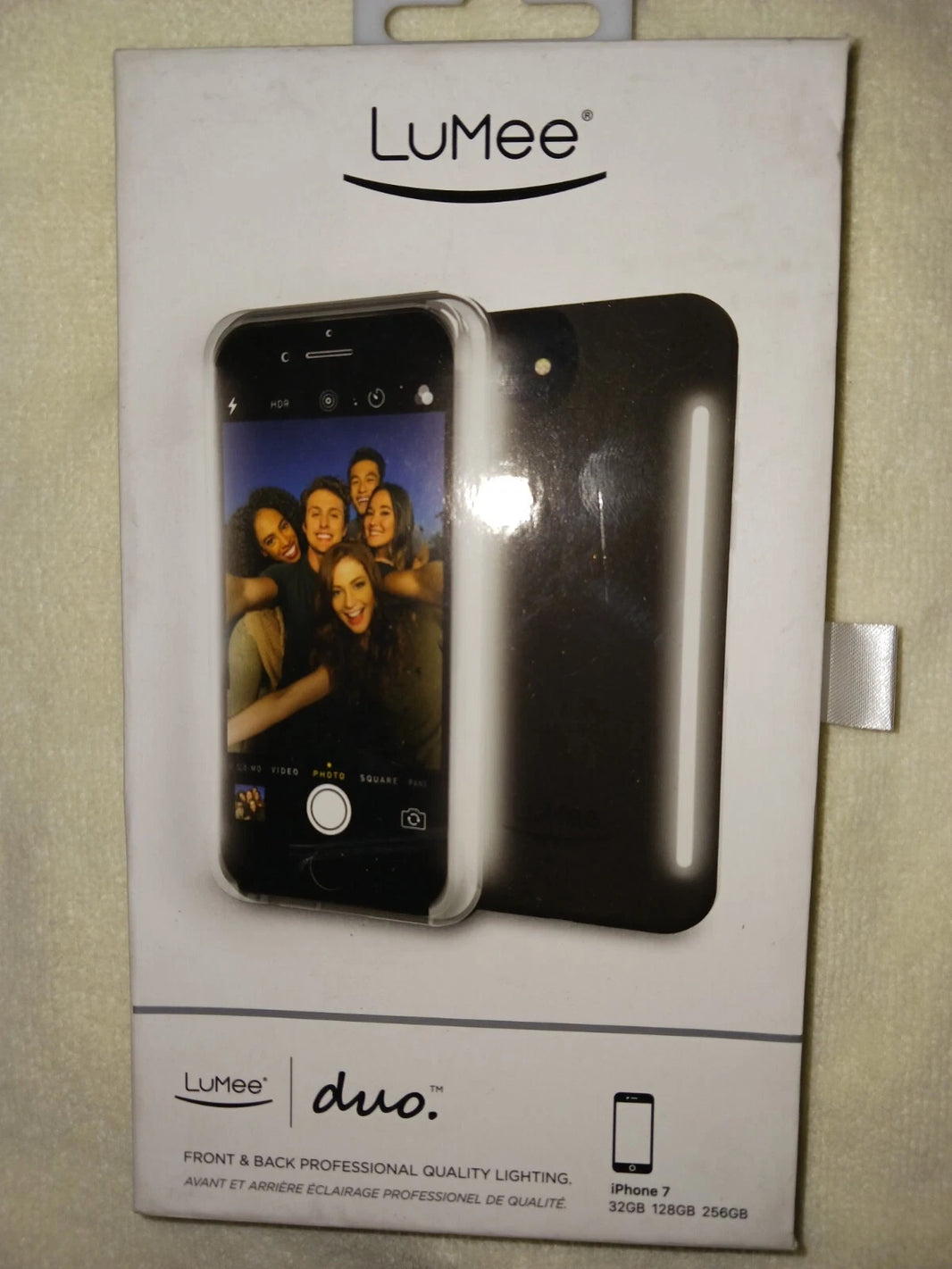 LuMee Duo iPhone 7 - Black Matte