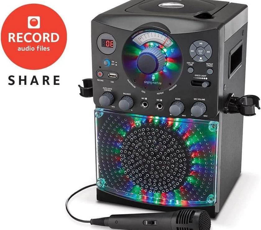 Singing Machine SML385U Karaoke Black EU