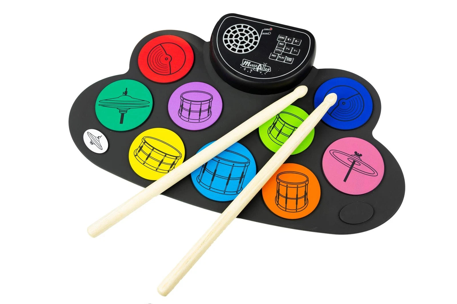 PDT Music Alley Roll-up Drum Kit