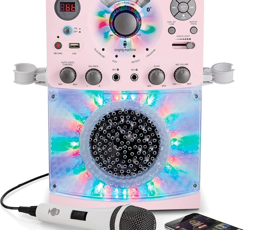 Singing Machine SML385U Karaoke Pink EU