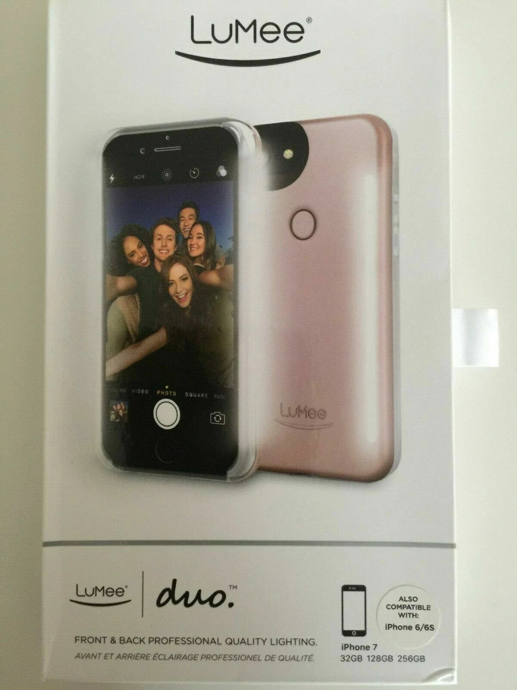 LuMee Duo iPhone 7 - Gold Matte