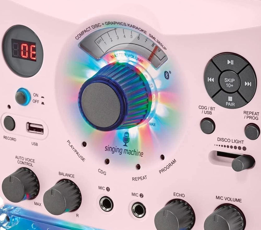 Singing Machine SML385U Karaoke Pink EU