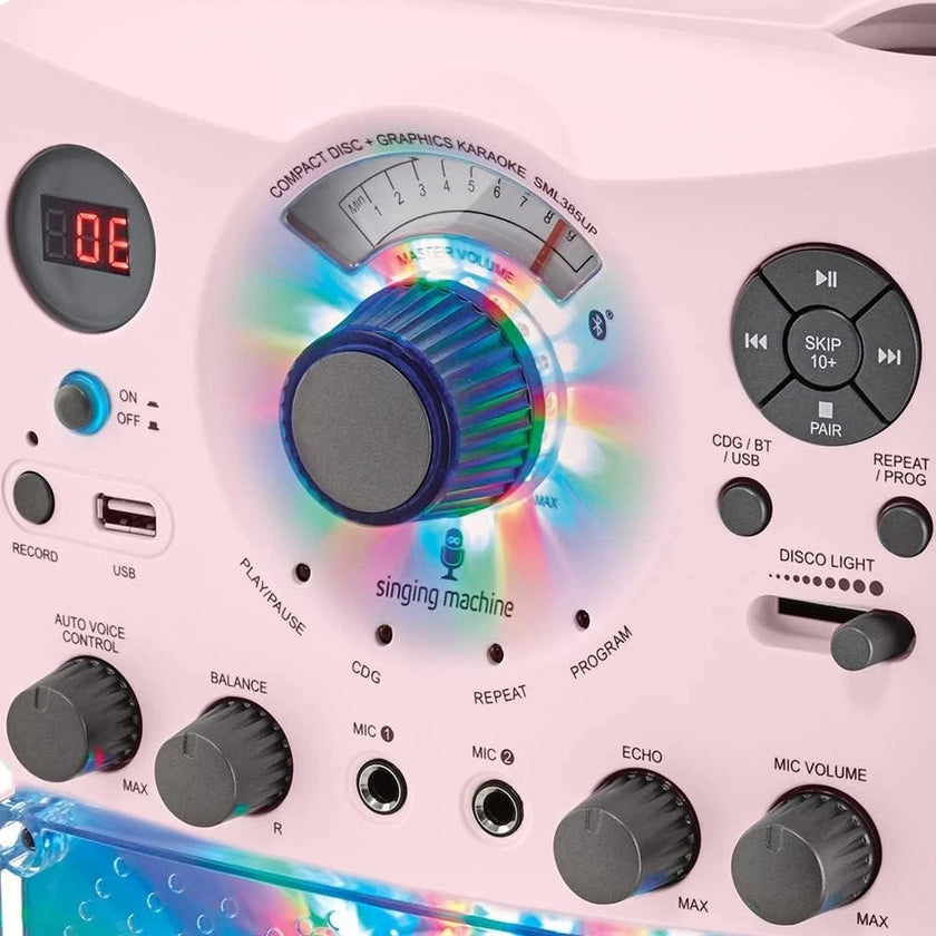 Singing Machine SML385U Karaoke Pink EU