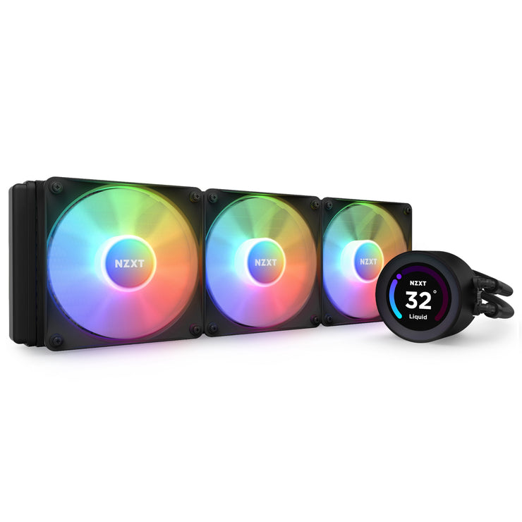 NZXT Kraken Elite 360 Blk with RGB fans