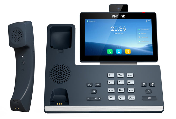 Yealink SIP-T58W Pro (with camera) - Android Based IP Video Phone with cordless bluetooth receiver and USB CAM50