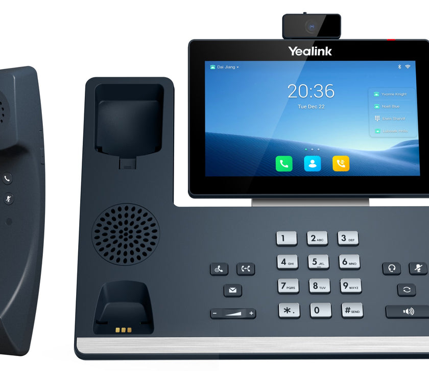 Yealink SIP-T58W Pro (with camera) - Android Based IP Video Phone with cordless bluetooth receiver and USB CAM50