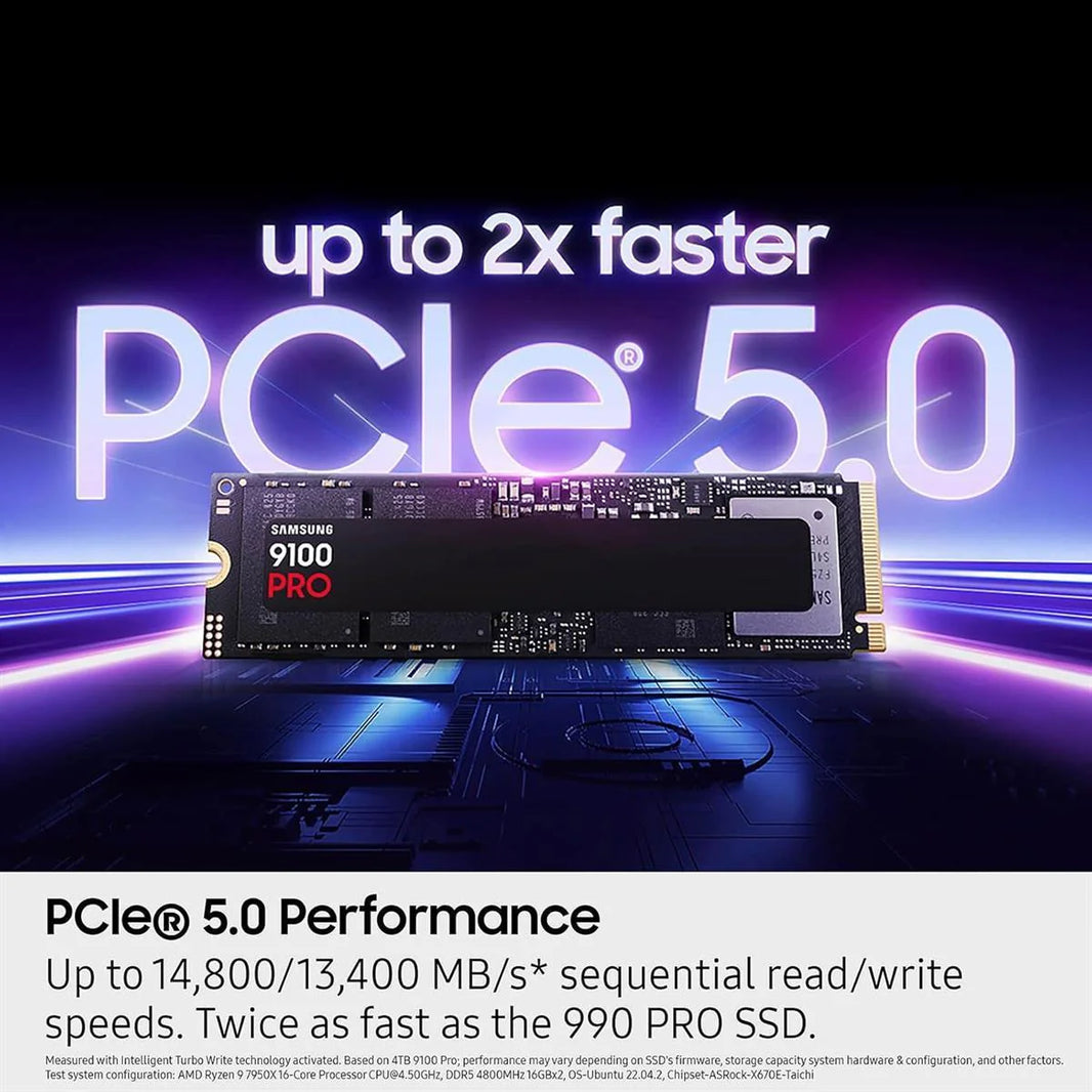 SAMSUNG SSD 9100 PRO M.2 PCIE 4TB