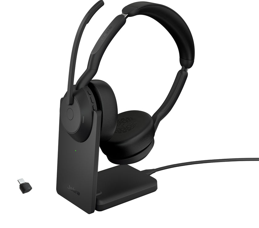 Jabra Evolve2 55 Link380c UC Stereo Stand