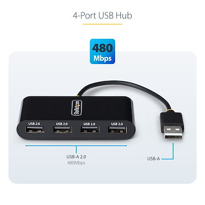 StarTech 4-Port USB 2.0 Hub