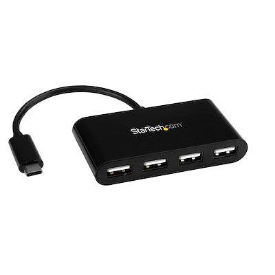 Startech 4 Port USB C Hub - C to 4x A - USB 2.0