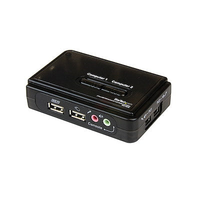 Startech 2 Port USB KVM Switch with Audio & Cables