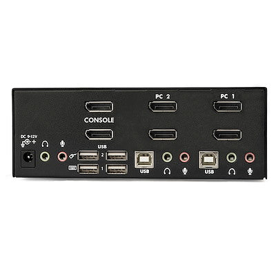 StarTech 2 Port Dual DP KVM