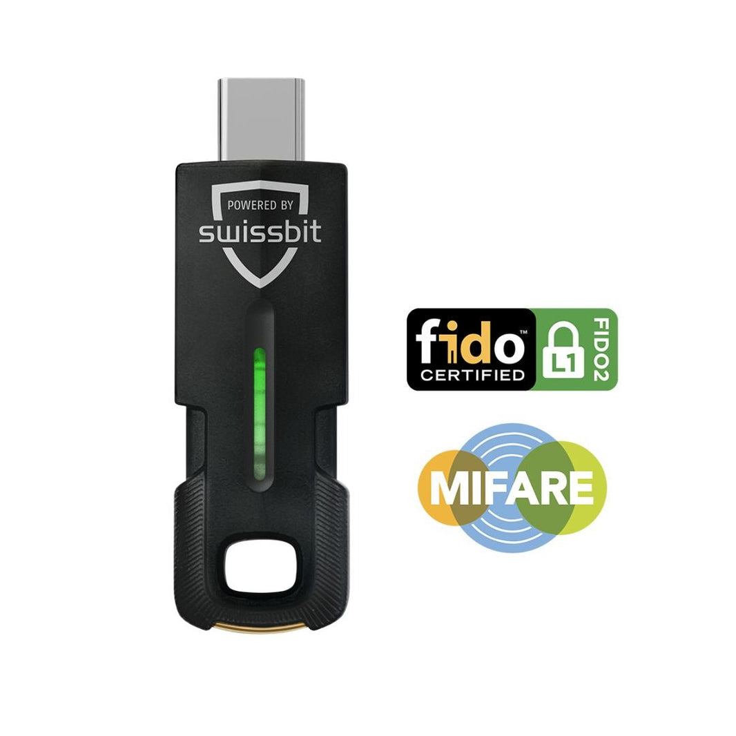 Swissbit iShield Key 2 FIDO2 MIF USB-C