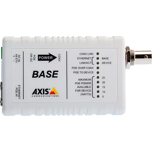 Axis T8641 PoE+ over Coax Base