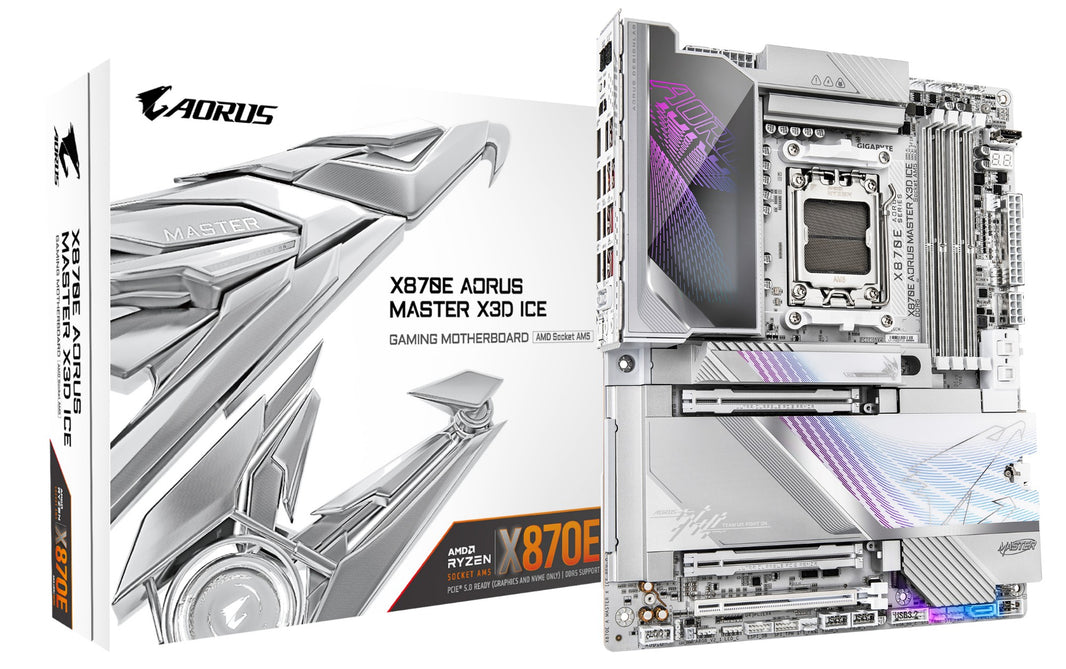 AORUS AM5 X870E AORUS MASTER X3D ICE